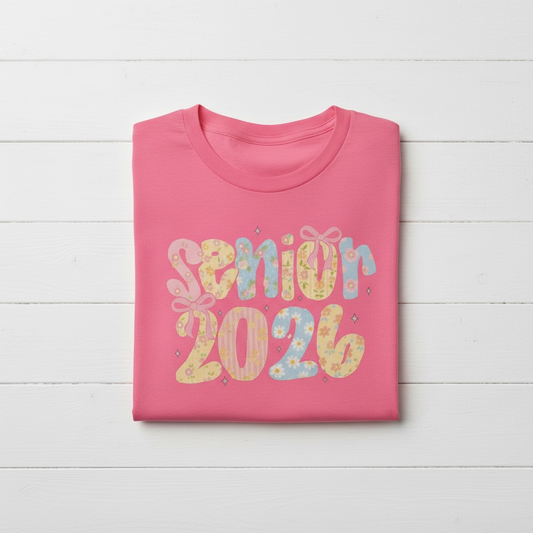 Senior 2026 Hot Pink