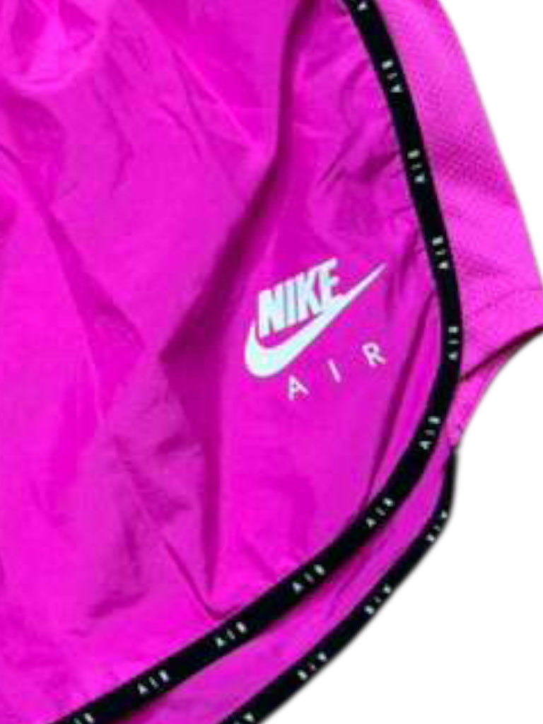 Nike fushia athletic shorts with black trim