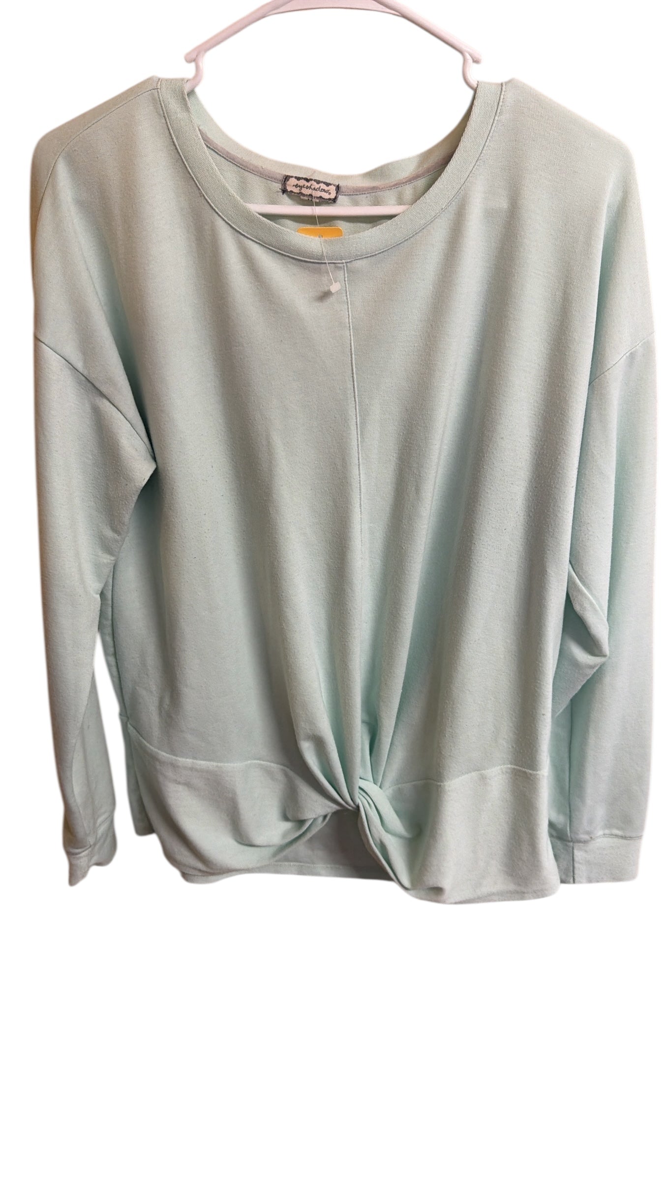 Eyeshadow mint green twist top