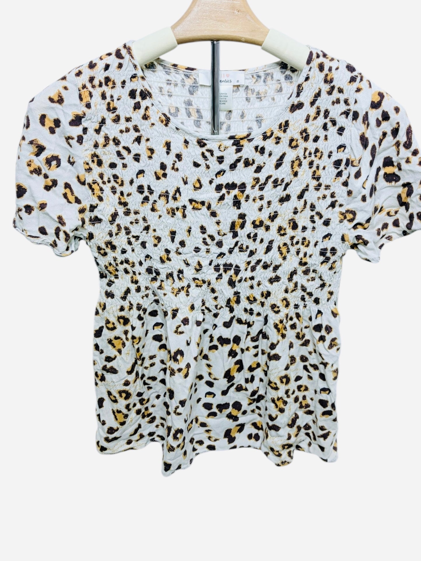 72 Urban romantics cheetah top