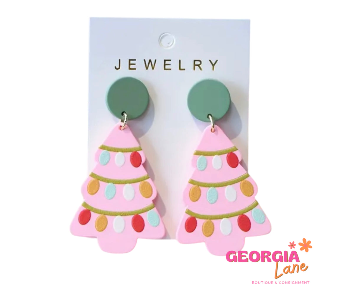 Christmas Cloud Candy Earrings