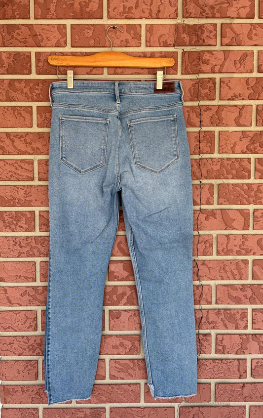 Hollister Darker Stripped Light Wash Jeans