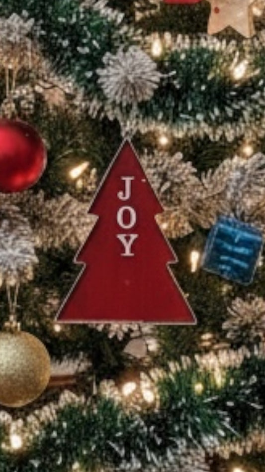 Joy ornament