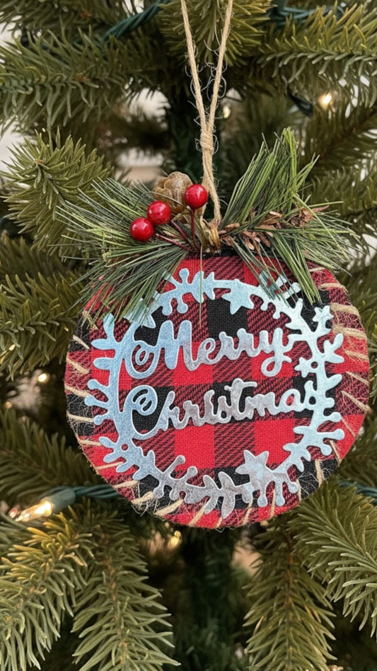 Merry Christmas ornament