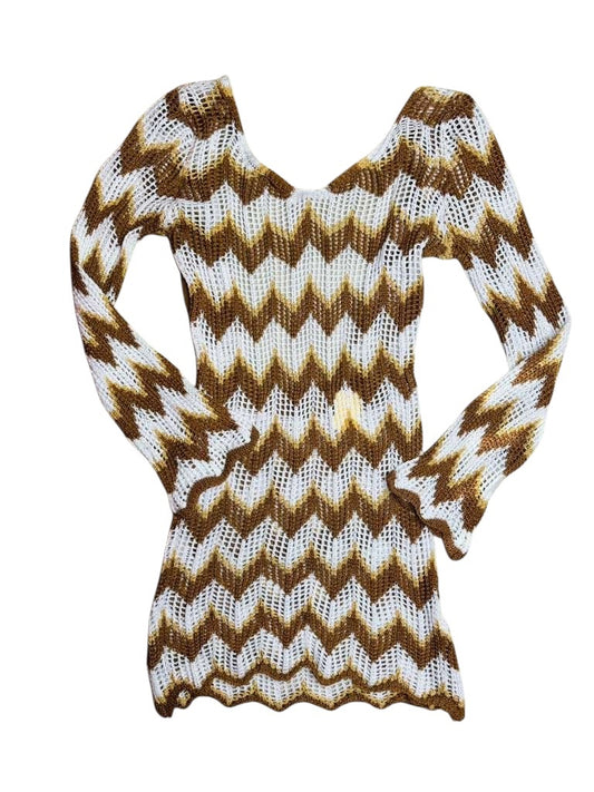 Tan cover up  Dress