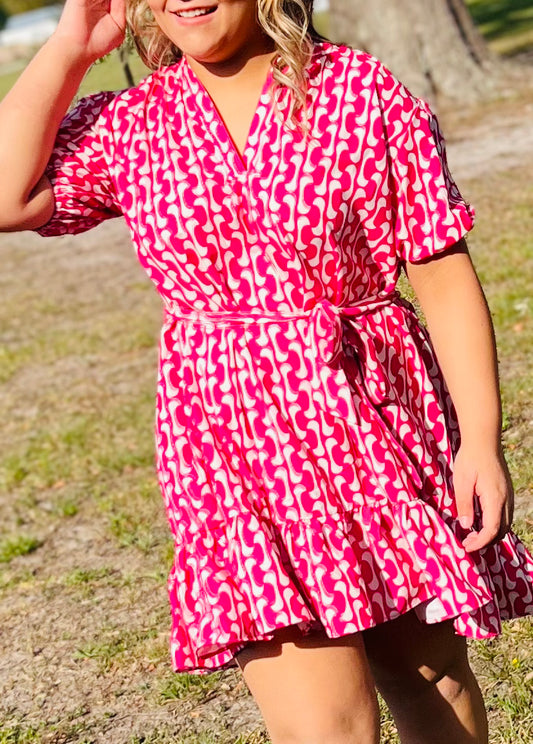 Hot Pink Summer Dress