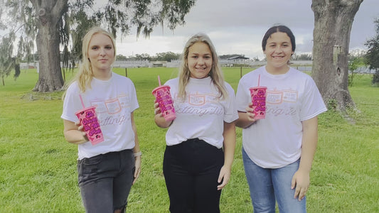 Breast Cancer we wear pink in Oct cup